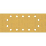 EXPERT C470 BRUSNI PAPIR S 14 LUKNJAMI ZA EKSCENTRIČNE BRUSILNIKE, 115 X 280 MM, G 320, 10 KOSOV