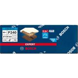 EXPERT C470 BRUSNI PAPIR S 6 LUKNJAMI ZA EKSCENTRIČNE BRUSILNIKE, 150 MM, G 240, 50 KOSOV