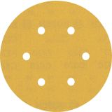 EXPERT C470 BRUSNI PAPIR S 6 LUKNJAMI ZA EKSCENTRIČNE BRUSILNIKE, 150 MM, G 320, 50 KOSOV