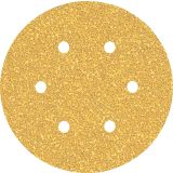 EXPERT C470 BRUSNI PAPIR S 6 LUKNJAMI ZA EKSCENTRIČNE BRUSILNIKE, 150 MM, G 40, 50 KOSOV