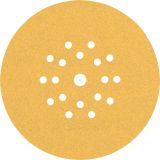 EXPERT C470 BRUSNI PAPIR Z 19 LUKNJAMI ZA BRUSILNIKE ZA ZIDOVE IZ MAVČNIH PLOŠČ, 225 MM, G 100, 25 KOSOV