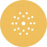 EXPERT C470 BRUSNI PAPIR Z 19 LUKNJAMI ZA BRUSILNIKE ZA ZIDOVE IZ MAVČNIH PLOŠČ, 225 MM, G 120, 25 KOSOV