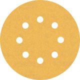 EXPERT C470 BRUSNI PAPIR Z 8 LUKNJAMI ZA EKSCENTRIČNE BRUSILNIKE, 125 MM, G 150, 50 KOSOV