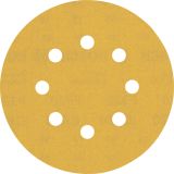 EXPERT C470 BRUSNI PAPIR Z 8 LUKNJAMI ZA EKSCENTRIČNE BRUSILNIKE, 125 MM, G 320, 50 KOSOV