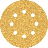 EXPERT C470 BRUSNI PAPIR Z 8 LUKNJAMI ZA EKSCENTRIČNE BRUSILNIKE, 125 MM, G 40, 50 KOSOV