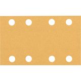 EXPERT C470 BRUSNI PAPIR Z 8 LUKNJAMI ZA EKSCENTRIČNE BRUSILNIKE, 80 X 133 MM, G 100, 10 KOSOV