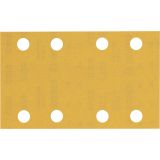 EXPERT C470 BRUSNI PAPIR Z 8 LUKNJAMI ZA EKSCENTRIČNE BRUSILNIKE, 80 X 133 MM, G 320, 10 KOSOV