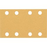 EXPERT C470 BRUSNI PAPIR Z 8 LUKNJAMI ZA EKSCENTRIČNE BRUSILNIKE, 80 X 133 MM, G 80, 10 KOSOV