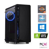 NAMIZNI RAČUNALNIK PCX EXTIAN R5 PRO 4650/16GB SSD500GB/RTX3050/8GB/W10H