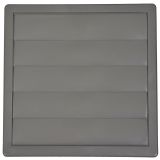 ZRAČNIK BREZ REGULACIJE AIRROXY FASADNI FI 120 SIV Z TEŽ. LOPUTO, 170X172