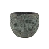 KERAMIČNI NOTRANJI LONEC TS FAY MODRO ZLAT 29X16 V24