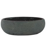 KERAMIČNI NOTRANJI LONEC TS FAY MODRO ZLAT 33X17 V11