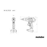 FEN NAN VROČ ZRAK METABO HK 18 LTX 20