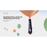 BATERIJSKA SVETILKA FENIX HL15 LED-MODRA