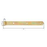 DOLGA SPONA ALBERTS FI 10X300X30 MM ŽENSKI DEL