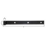 DOLGA SPONA FI 12X300X30MM ČRNA