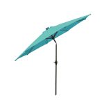 SENČNIK MQ FI 300 CM Z NAKLONOM TURKIZNA LED LUČKE