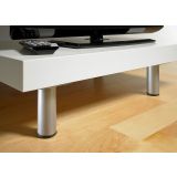 POHIŠTVENA NOGA HETTICH DIY, OKROGLA FI 30X100 MM, IZGLED ALUMINIJ