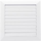 ZRAČNIK Z REGULACIJO AIRROXY FI 80 -150 BEL Z NASTAVLJIVIMI REŠETKAMI