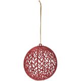 BUNKA IZ UMETNE MASE KOOPMAN FI 9 CM RDEČA