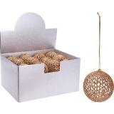 BUNKA IZ UMETNE MASE KOOPMAN FI 9 CM ZLATA