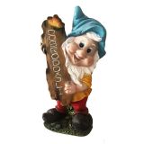 FIGURA, OKRASNA PALČEK DOBRODOŠLI VIŠ. 41 CM