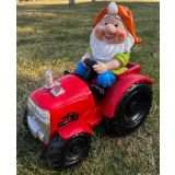 FIGURA, OKRASNA PALČEK NA TRAKTORJU VIŠ.30CM