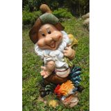 FIGURA, OKRASNA PALČEK S PETELINOM VIŠ 22 CM