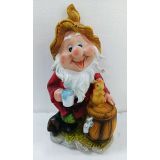 FIGURA, OKRASNA PALČEK S SODOM VIŠ. 27 CM