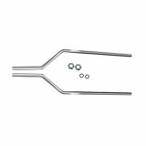 FIKSNA CEV ZA GRELNIK UNITAS KRIVA ZA MALI GREL. VODE Z MATICO 10 MM ZAV. 2 KOS