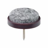 DRSNIK HETTICH DIY FILC FI 24 MM, RJAV Z ŽEBLJIČKOM ZAV=8 KOS