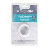 REZERVNI DEL ZA POSODO TOGNANA FILTER + 3 TESNILA ZA KAFETIERO 2 OSEBI