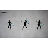 FITNESS OBROČ HULA HOOP AVENTO 1.5 KG