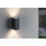 STENSKA VRTNA SVETILKA FLAME LED ANTRACIT 2X2.8W WW
