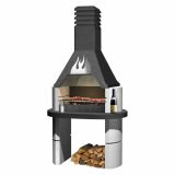 VRTNI BETONSKI KAMIN SAROM FLAMME