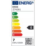 LED ŽARNICA E27 EMOS FLM A60 6W NW FILAMENT
