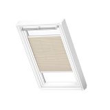 SENČILO ZA STREŠNO OKNO VELUX FML MK06 1283S PLISE, ELEK., SVETLO BEŽ