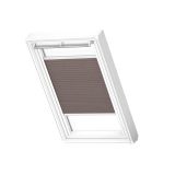 SENČILO ZA STREŠNO OKNO VELUX FML MK08 1276SWL PLISE, ELEK., PRAŠNO RJAV