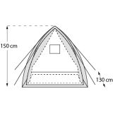 FOLIJSKI RASTLINJAK VITAVIA ŠOTOR HAWAII M 1.3X1.3M