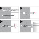 OBEŠALO FSN 12X60 ZV+10X75 KAVELJ ZAV=2KOS