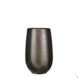 KERAMIČNI NOTRANJI LONEC MICA GABRIEL VAZA BRONZ H35XD21CM