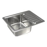 NERJAVNO POMIVALNO KORITO ALVEUS GALEO 10, SATIN 615X500 MM