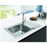 NERJAVNO POMIVALNO KORITO ALVEUS GALEO 10, SATIN 615X500 MM