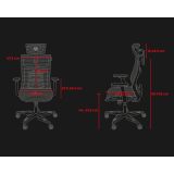 GAMING STOL GENESIS ASTAT 700, ČRN