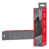 GAMING PODLOGA ZA MIŠKO GENESIS CARBON 500 M STEEL, ČRNA