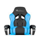GAMING STOL GENESIS NITRO 330, ČRNO-MODRA