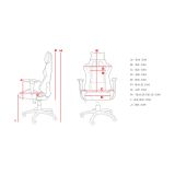 GAMING STOL GENESIS NITRO 440, ČRNA