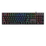 GAMING TIPKOVNICA REDRAGON SHRAPNEL K589RGB MEHANSKA, RDEČA STIKALA