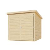 GARAŽA ZA KOLESA KARIBU BARVA LESA 162,5X216X167