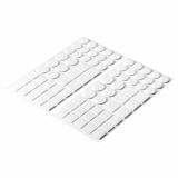 GARNITURA DRSNIKOV HETTICH DIY,SAMOLEPLJIV, BEL SINTETIČNI FILC, V ZAVOJU JE 84 KOS